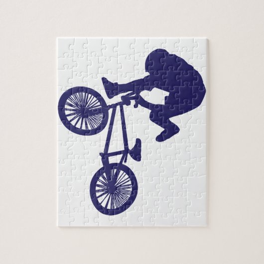BMX Biker Legpuzzel (Verticaal)
