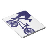 BMX Biker Notitieblok (Schuin)