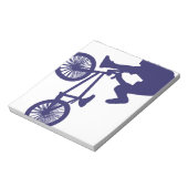 BMX Biker Notitieblok (Linkerzijde)
