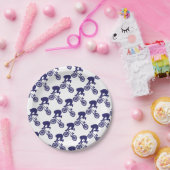 BMX-Biker Papieren Bordje (Feest)