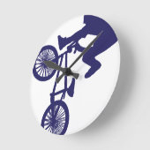 BMX Biker Ronde Klok (Hoek)
