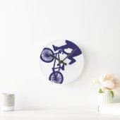BMX Biker Ronde Klok (Huis)