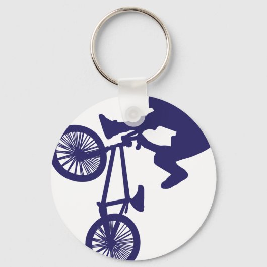 BMX Biker Sleutelhanger (Voorkant)