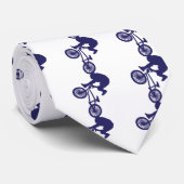 BMX Biker Stropdas (Opgerold)