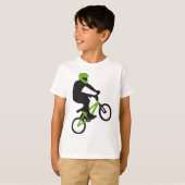 BMX Biker trick jump T-shirt (Voorkant volledig)