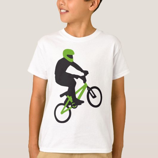 BMX Biker trick jump T-shirt (Voorkant)