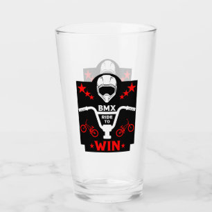 BMX Bikers Freestyle Glas