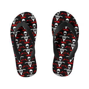 BMX Bikers Freestyle Kinder Teenslippers