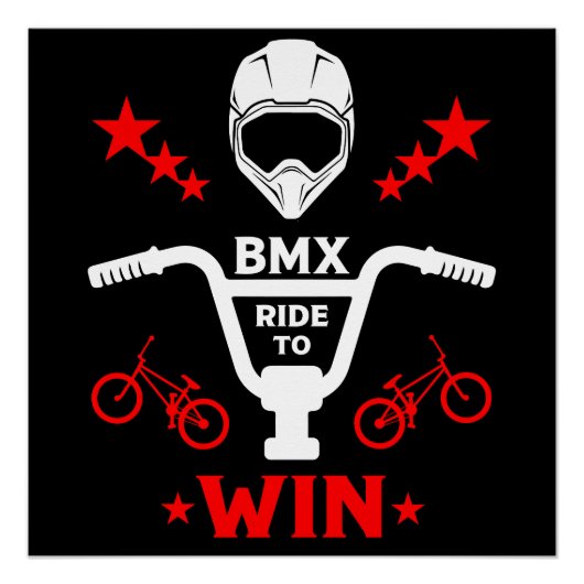 BMX Bikers Freestyle Perfect Poster (Voorkant)