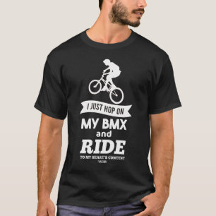 BMX Bikes Racing fietsen T-shirt