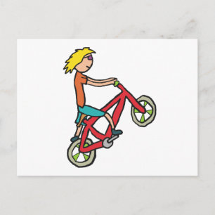 BMX Biking Briefkaart