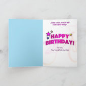BMX Birthday Card - You're Turning 40 Kaart (Binnen)