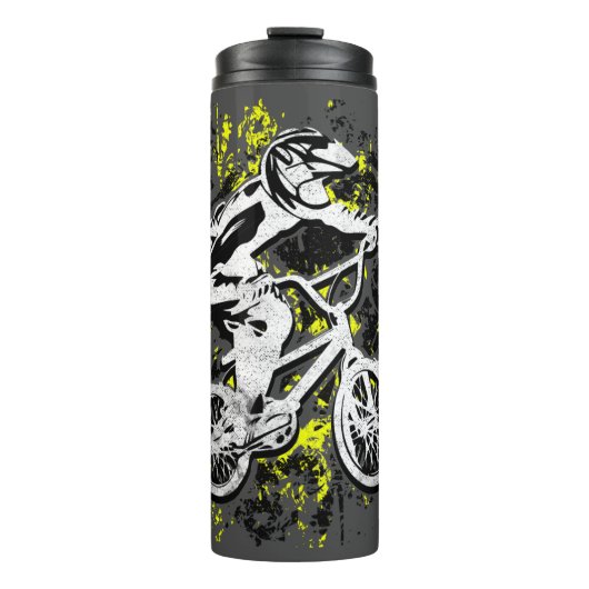 Bmx - Bmx Bike - Bmx Thermal Tumbler Thermosbeker (Voorkant)