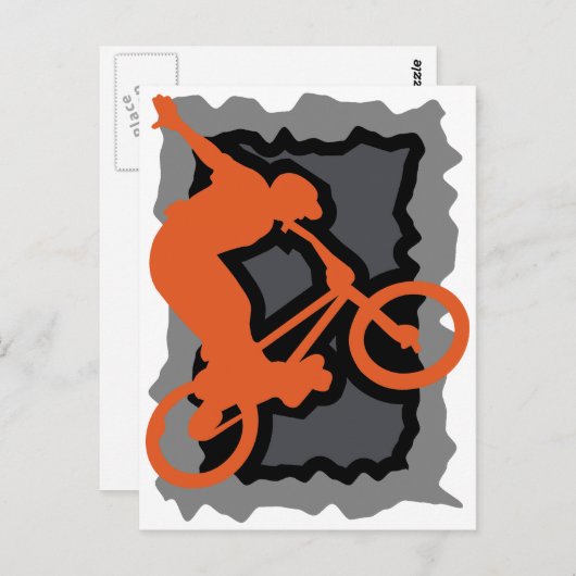 BMX BRIEFKAART (Voorkant / Achterkant)