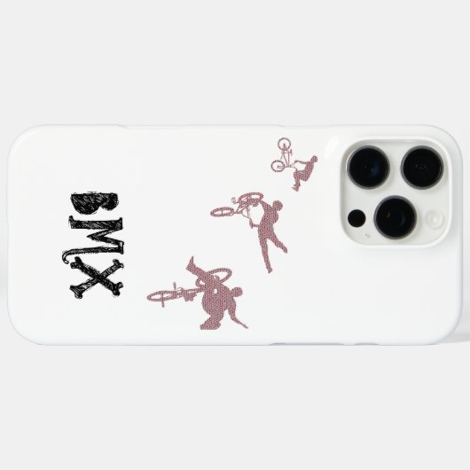 Bmx Case-Mate iPhone case (Achterkant (horizontaal))