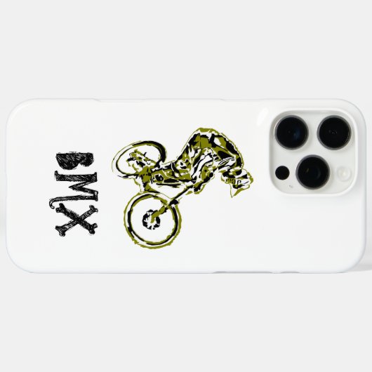 Bmx Case-Mate iPhone case (Achterkant (horizontaal))