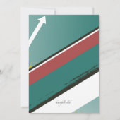 BMX Challenger Invitation Kaart (Achterkant)