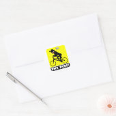 BMX DUDE-18 RONDE STICKER (Envelop)