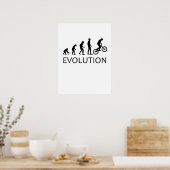 Bmx Evolutie Poster (Keuken)