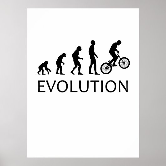 Bmx Evolutie Poster (Voorkant)