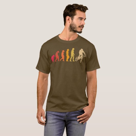 BMX Evolution Cyclist Development T-shirt (Voorkant volledig)