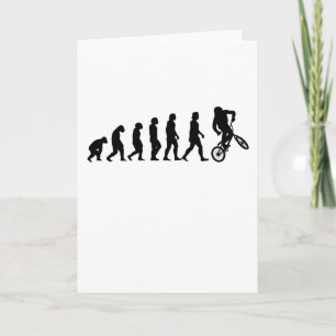 Bmx Evolution Fiets Biker Cadeau Kaart