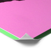 BMX Extreme Pop Art 2, Copyright Karen J Williams Poster (Hoek)