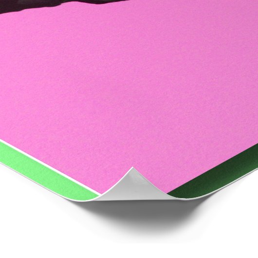 BMX Extreme Pop Art 2, Copyright Karen J Williams Poster (Hoek)