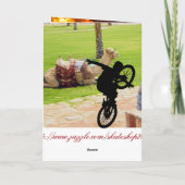 BMX FEESTDAGEN KAART (Achterkant)