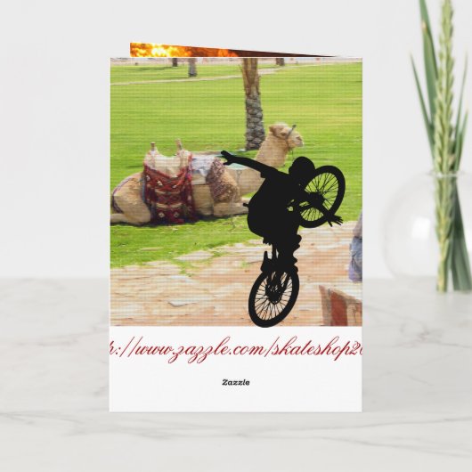 BMX FEESTDAGEN KAART (Achterkant)