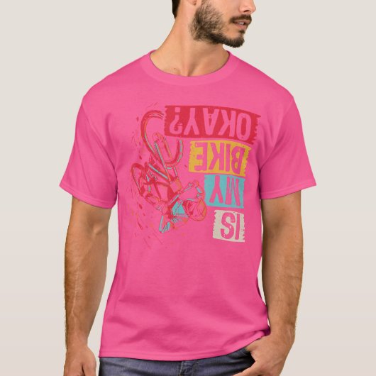 BMX Fiets Fans Fiets MTB Biker BMX T-shirt (Voorkant)