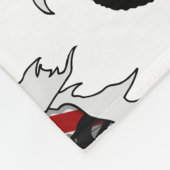 BMX-fiets Fleece Deken (Hoek)