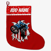 BMX-fiets Grote Kerstsok (Voorkant)