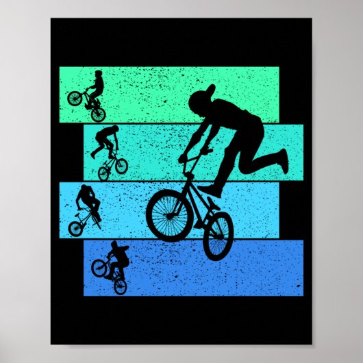 BMX-fiets Kinderen Jongens Prestatie Poster (Voorkant)