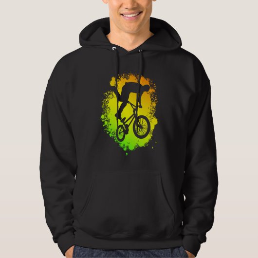 BMX fiets kinderfiets MTB BMX 1 Hoodie (Voorkant)