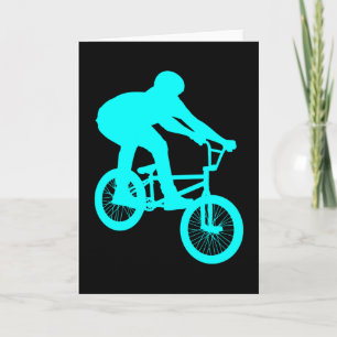 BMX Fiets Motorcross Fiets Freestyle Retro Gift Kaart