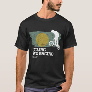 BMX Fiets Palau Vlag Fietsen Fietsen Racing BMX T-shirt
