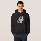 BMX fiets retro fiets MTB BMX 3 Hoodie (Voorkant volledig)