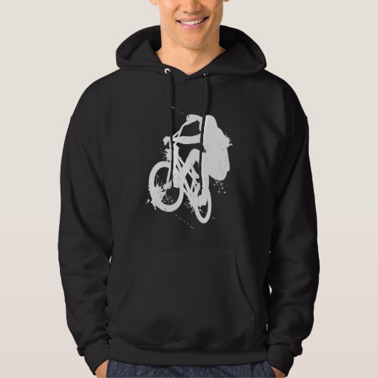 BMX fiets retro fiets MTB BMX 3 Hoodie (Voorkant)