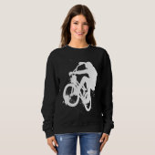 BMX-fiets retro-fiets MTB BMX 3 Trui (Voorkant volledig)