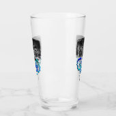 BMX-fiets sport gekleurde reflectie  Glas (Links)
