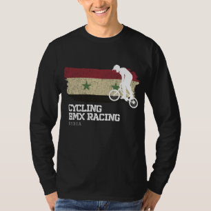 BMX Fiets Syrië Vlag Fietsen Fietsen Racing BMX T-shirt