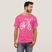 Bmx-fiets T-shirt (Voorkant volledig)