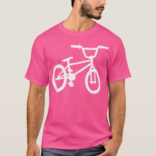 Bmx-fiets T-shirt (Voorkant)