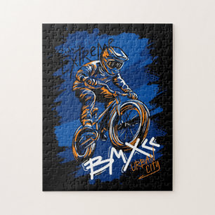 Bmx-fiets Urban Graffiti streetwear Legpuzzel