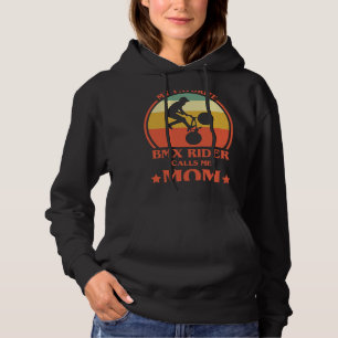 BMX fiets vrouwen mijn favoriete BMX rijder noemt Hoodie