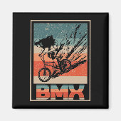  BMX-fietsbakken fietsenkruis Magneet (Voorkant)