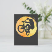 BMX-fietsen met raceboys en freestyle-fietsen Briefkaart (Staand voorkant)