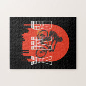 BMX  fietsenfans cadeau jongens jeugdfiets BMX Legpuzzel (Horizontaal)