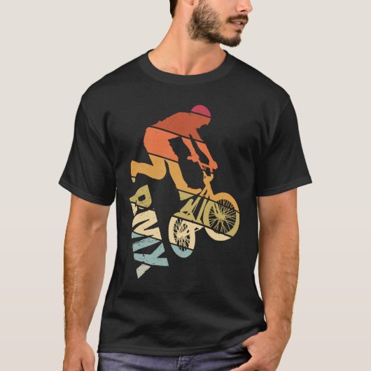 BMX-fietsenfietsenfietsenfietser BMX-fietser vi T-shirt (Voorkant)
